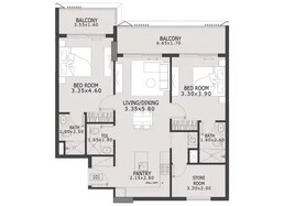 2 Beds 1102 Sq. Ft. Apartment in GFS Coventry 66