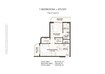 GFS Coventry Gardens 1 Bed Layout