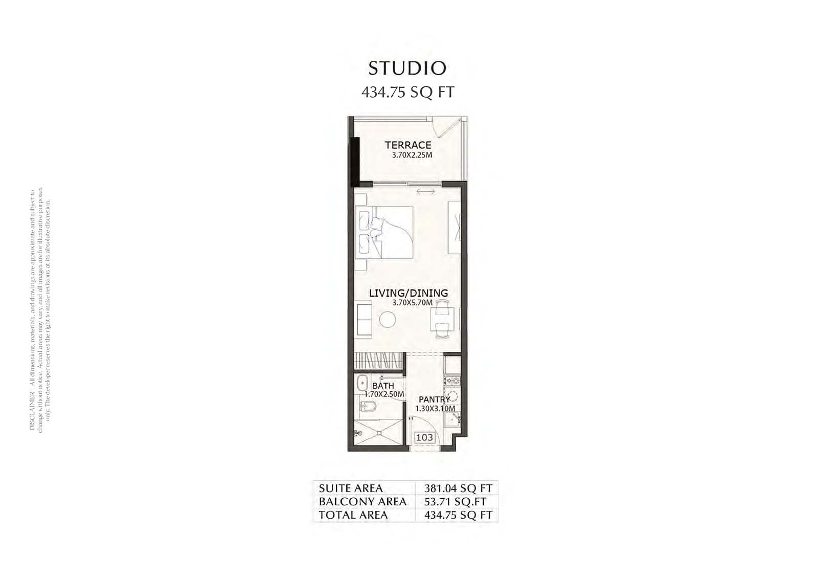 GFS Coventry Gardens Studio Layout