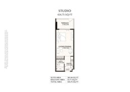 435 Sq. Ft. Studio in GFS Coventry Gardens