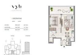 1 Bed 648 Sq. Ft. Apartment in Ginco VYB