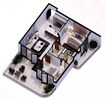 Golden Woods Albab Views 2 Beds Layout