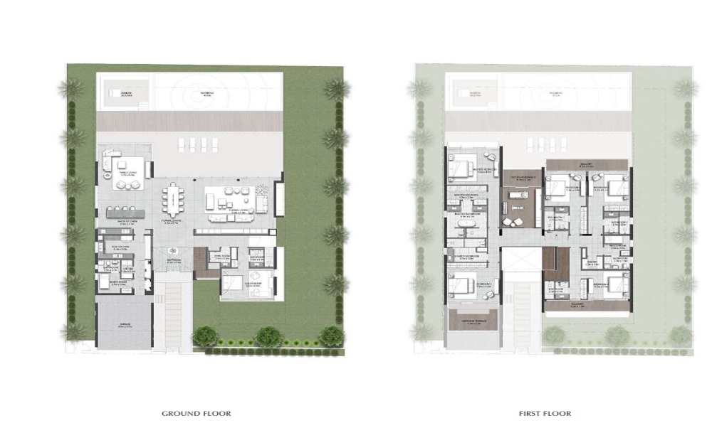 Golf Place Villas 6 Layout
