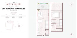 1 Bed 853 Sq. Ft. Townhouse in Green The Autograph