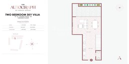 2 Beds 1399 Sq. Ft. Villa in Green The Autograph