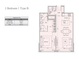 1 Bed 745 Sq. Ft. Apartment in Grenorbit Trillium Heights
