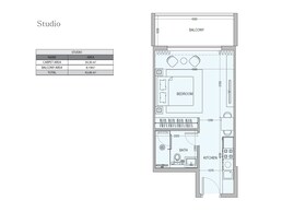 463 Sq. Ft. Studio in Grenorbit Trillium Heights