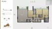 Gulf Olaia Residences 3 Beds Layout