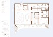 H And H Dubai Harbour Residences 2 Beds Layout