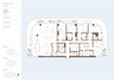 H And H Dubai Harbour Residences 4 Beds Layout