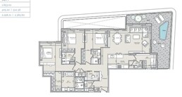 3 Beds 2366 Sq. Ft. Apartment in Hayaat Isolana Residences