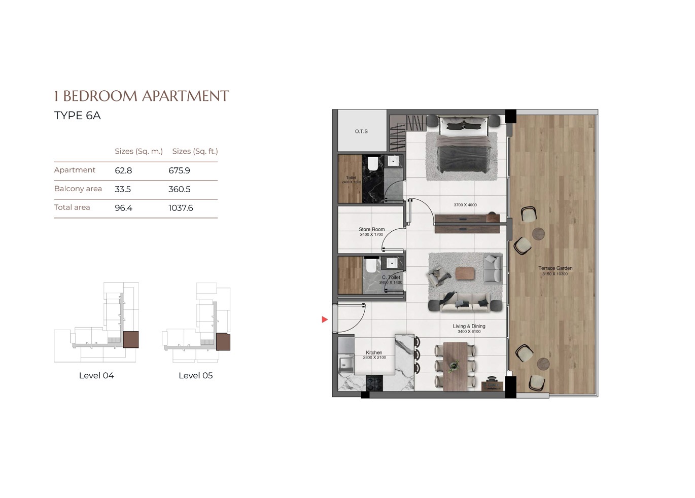 1 Bed 1037 Sq. Ft. Apartment in Heilbronn Park Lane