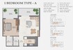 Hesper Linden Residences 1 Bed Layout