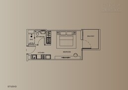 400 Sq. Ft. Studio in HMB Beverly Gardens