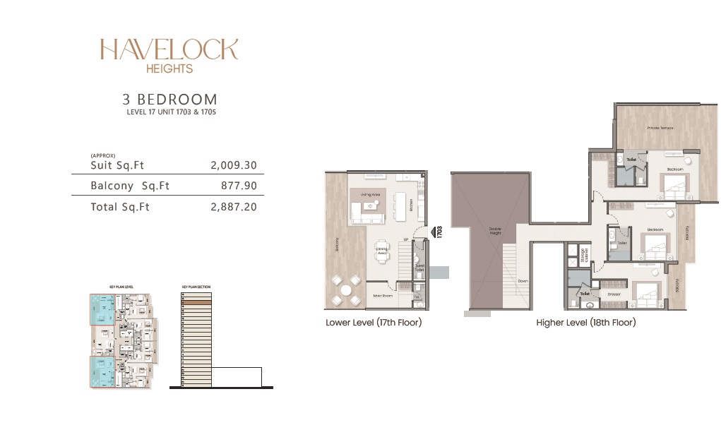 HMB Havelock Heights 3 Beds Layout