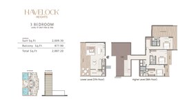 3 Beds 2887 Sq. Ft. Apartment in HMB Havelock Heights