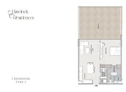 1 Bed 760 Sq. Ft. Apartment in HMB Havelock Residences