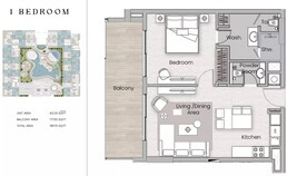 1 Bed 790 Sq. Ft. Apartment in HMB One Beverly
