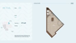 272 Sq. Ft. Retail Shop in HRE Celeste