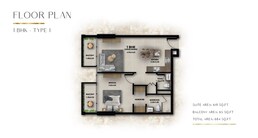 1 Bed 684 Sq. Ft. Apartment in IKR Provenza Residence