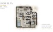 IKR Provenza Residence 2 Beds Layout