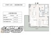 Iman One Park Central 1 Bed Layout
