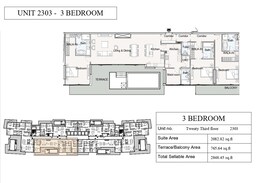 3 Beds 2848 Sq. Ft. Apartment in Iman One Park Central