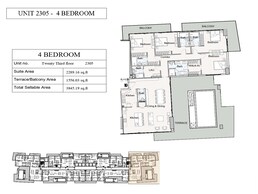 4 Beds 3845 Sq. Ft. Apartment in Iman One Park Central