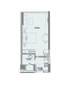 477 Sq. Ft. Studio in Iman The Grove