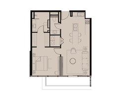 1 Bed 740 Sq. Ft. Apartment in Imtiaz Cove Boulevard