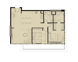 2 Beds 1170 Sq. Ft. Apartment in Imtiaz Cove Boulevard