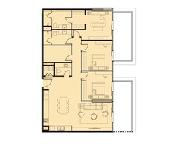 3 Beds 1400 Sq. Ft. Apartment in Imtiaz Cove Boulevard