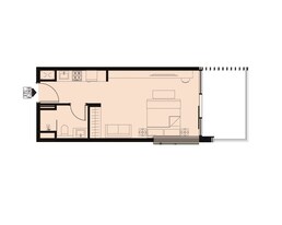 360 Sq. Ft. Studio in Imtiaz Cove Boulevard