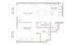 Imtiaz Luxor 1 Bed Layout