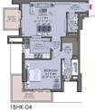 Innovation Eagle Heights 1 Bed Layout