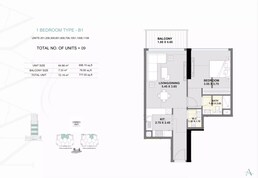 1 Bed 777 Sq. Ft. Apartment in Invest Ayaan Heights