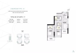 2 Beds 1296 Sq. Ft. Apartment in Invest Ayaan Heights