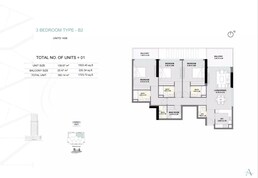 3 Beds 1723 Sq. Ft. Apartment in Invest Ayaan Heights