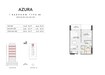 Invest Azura Residences 1 Bed Layout
