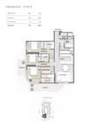 Iquna Avida Residences 3 Beds Layout