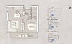 Iraz Creek View 1 Bed Layout