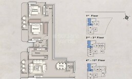 2 Beds 1332 Sq. Ft. Apartment in Iraz Creek View