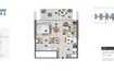 IRTH Rove Home 1 Bed Layout
