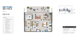 1 Bed 822 Sq. Ft. Apartment in IRTH Rove Home