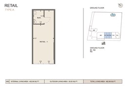 403 Sq. Ft. Retail Shop in Jaiedco Mass Residence