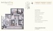 Januss Minati Homes 2 Beds Layout