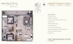 Januss Minati Homes 2 Beds Layout