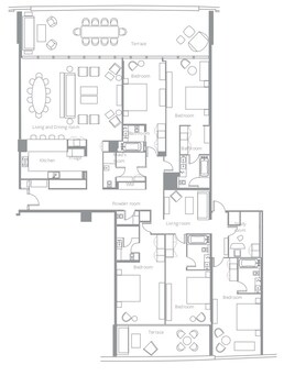 5 Beds 5016 Sq. Ft. Apartment in Jumeirah Gate