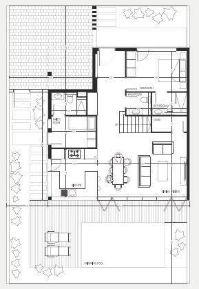 Jumeirah Luxury 4 Beds Layout