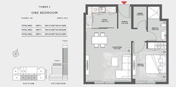 1 Bed 695 Sq. Ft. Apartment in Khamas Marriott Residences